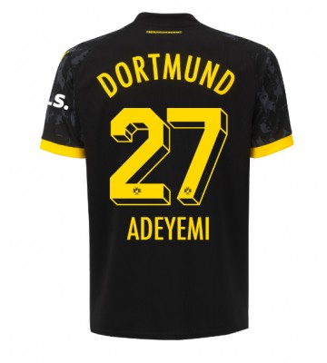 Borussia Dortmund Karim Adeyemi #27 Bortatröja 2023-24 Kortärmad